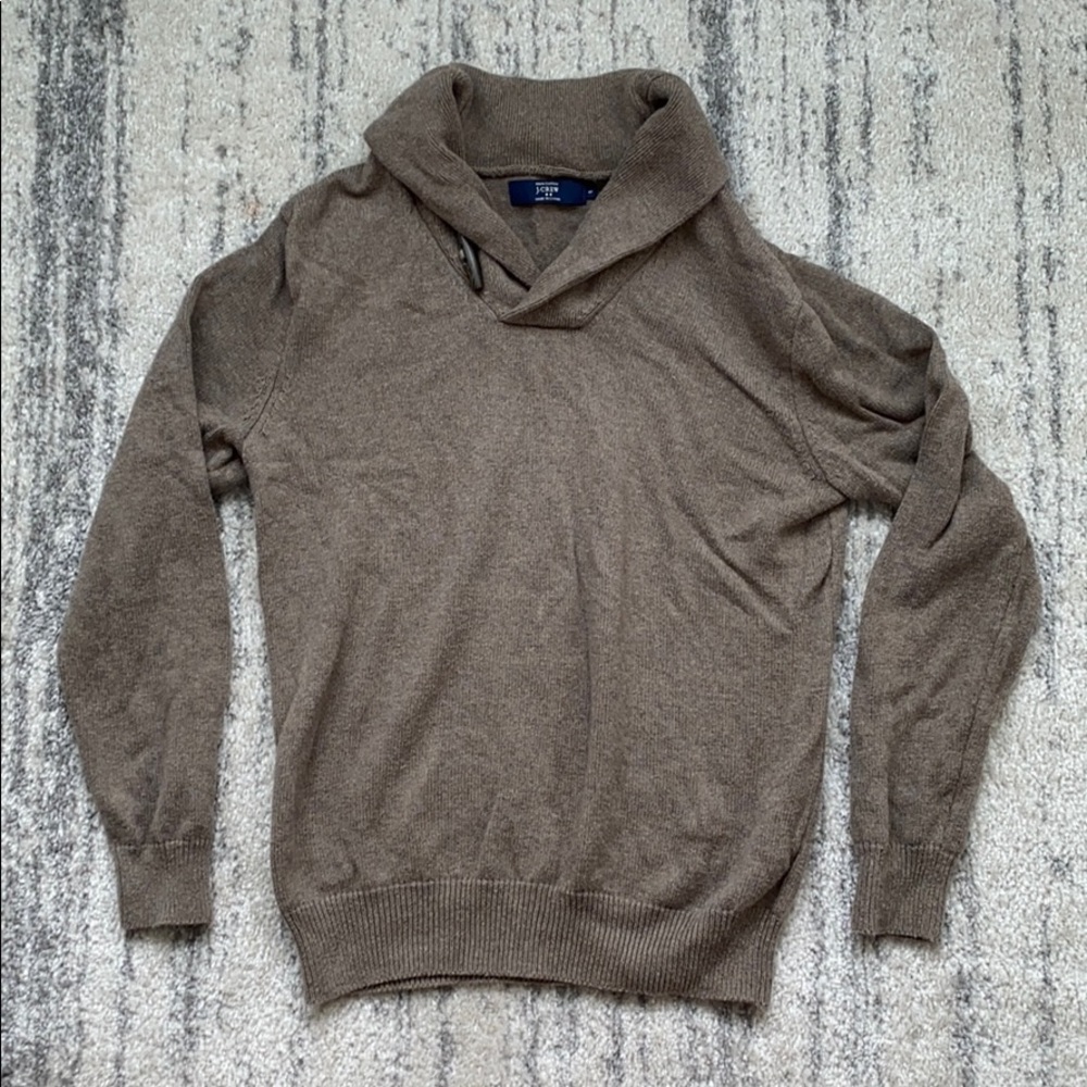J. Crew Factory Shawl Collar Sweater